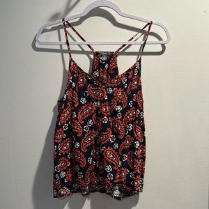 Aerie Paisley Tank Top Cami